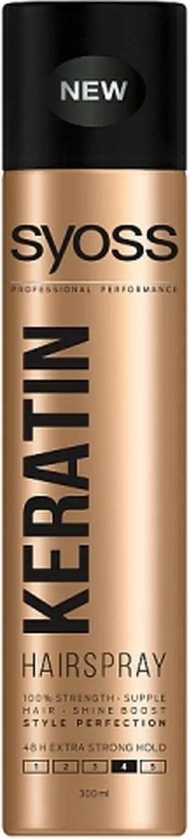 SYOSS Keratin Extra Strong Haarlak 300ml