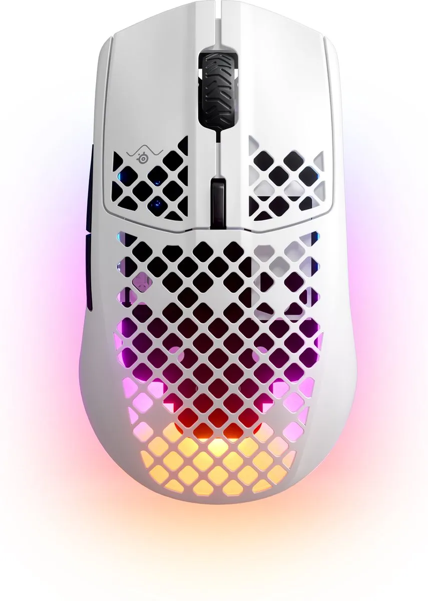 SteelSeries Aerox 3 2022 Edition 62608 Draadloze Gaming Muis - Wit