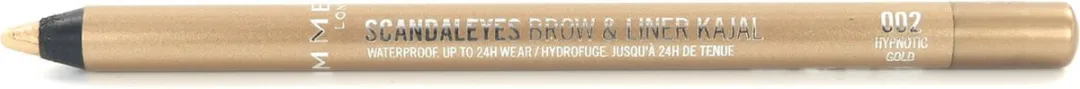Rimmel ScandalEyes Brow & Liner Pencil 002 Hypnotic Gold