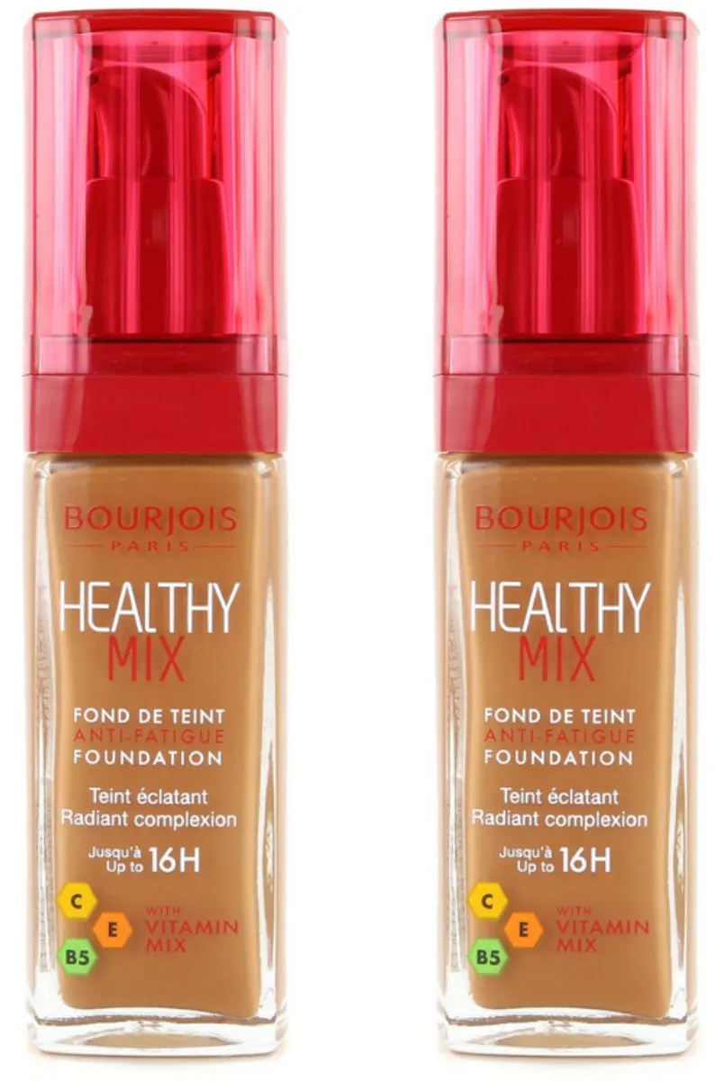 Bourjois Healthy Mix Anti-Fatigue Foundation 60 Dark Amber