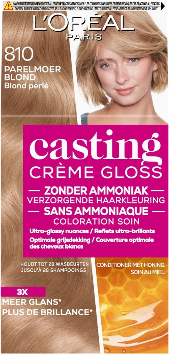 L'Oréal Paris Casting Crème Gloss 810 Parelmoer Blond