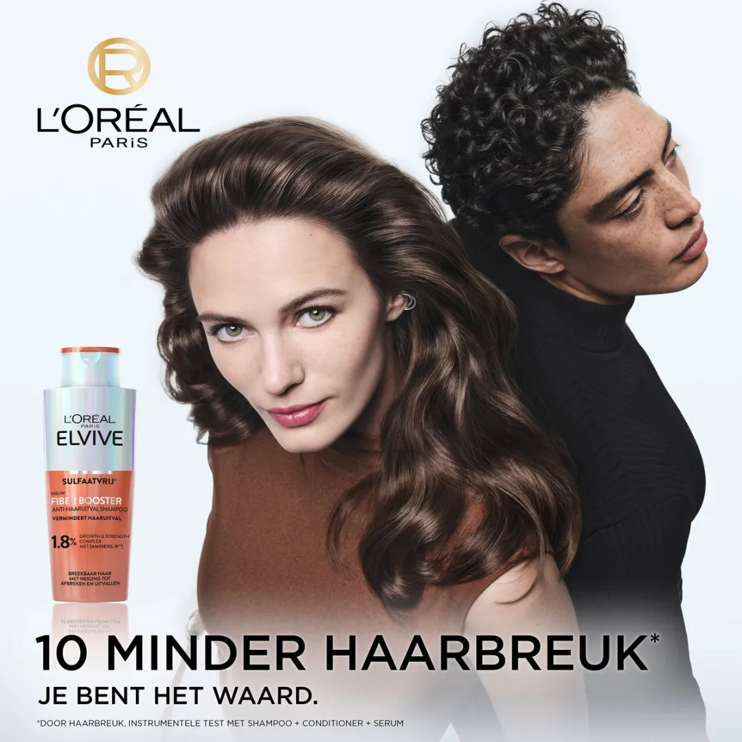 L'Oréal Paris Elvive Fiber Booster Anti-Haaruitval Shampoo 200ml