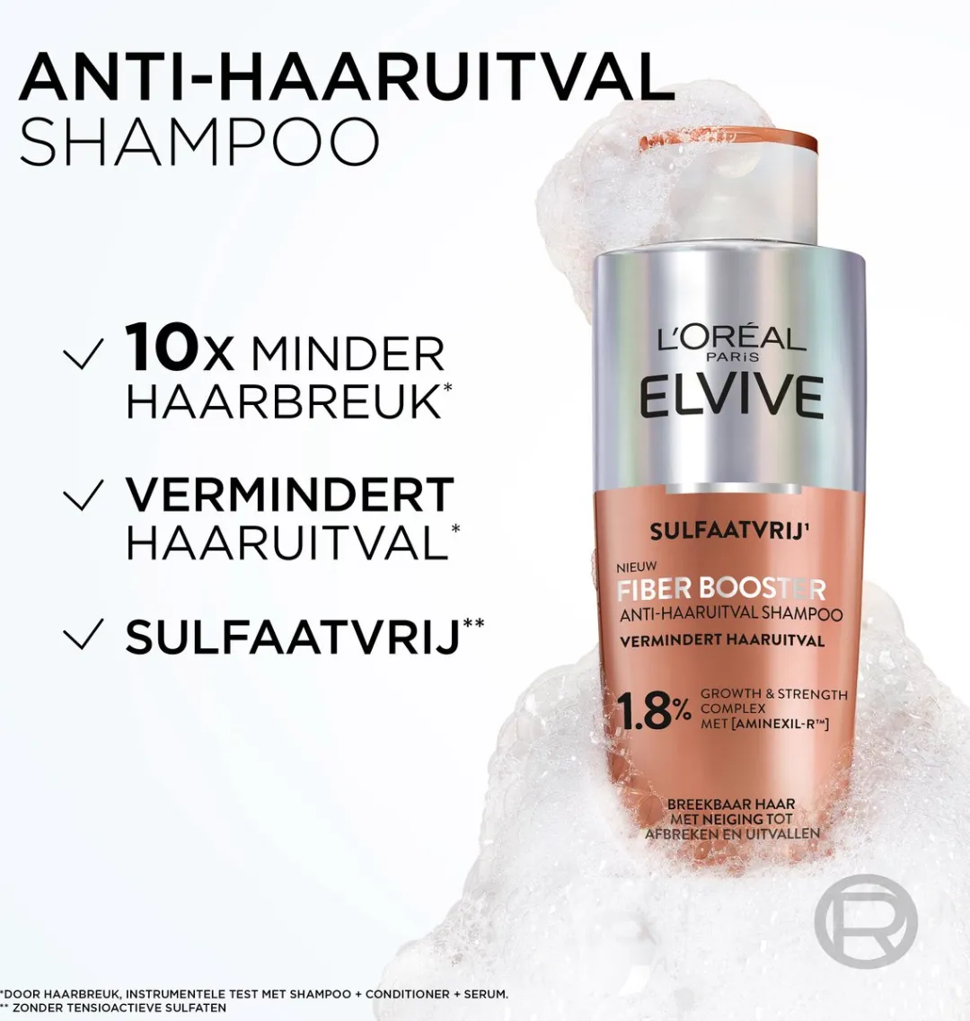 L'Oréal Paris Elvive Fiber Booster Anti-Haaruitval Shampoo 200ml