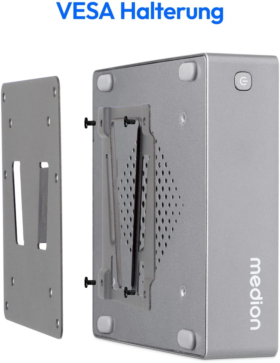 Medion S06 MD35385 Mini-pc - i3-1315U 8GB 512GB SSD