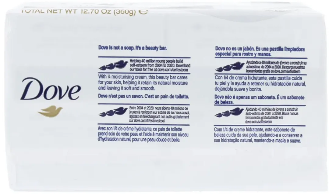 Dove Original Beauty Cream Zeep - 4x100g