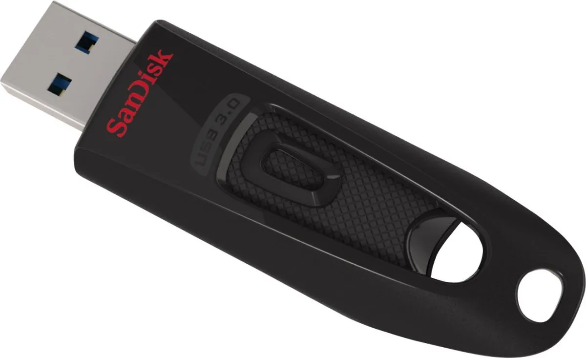 SanDisk Cruzer Ultra SDCZ48-016G-U46 USB-stick 16GB - Zwart