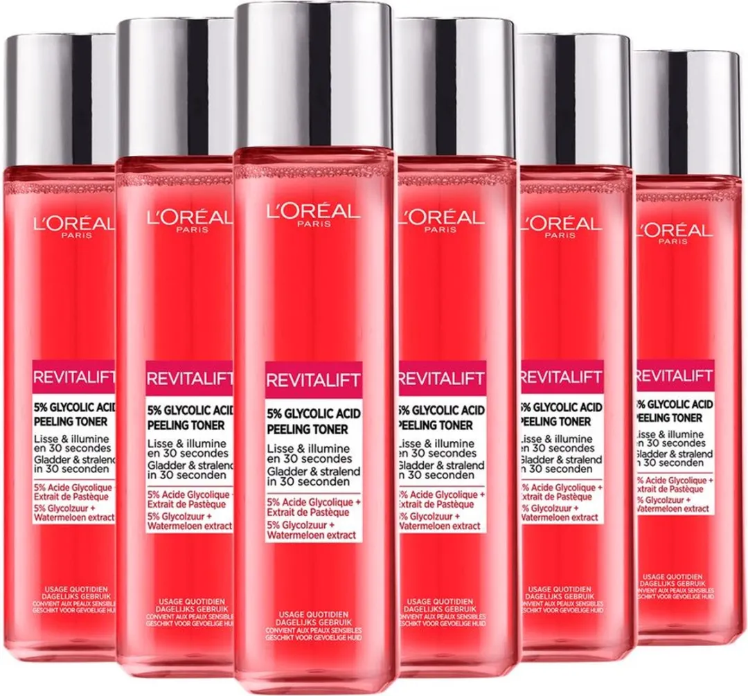 L'Oréal Paris Revitalift 5% Glycolzuur Peeling Toner 180ml
