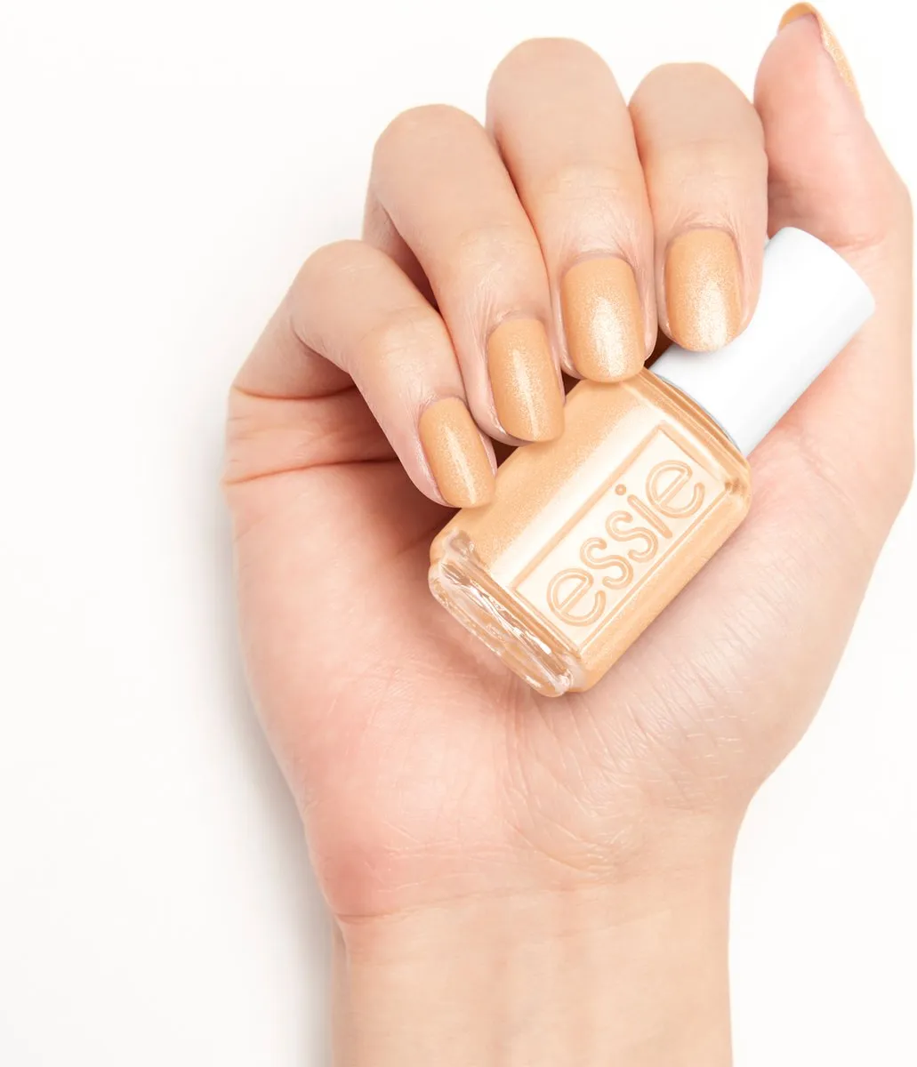essie 570 Mani Thanks Glitter Nagellak - Goud - 13,5 ml