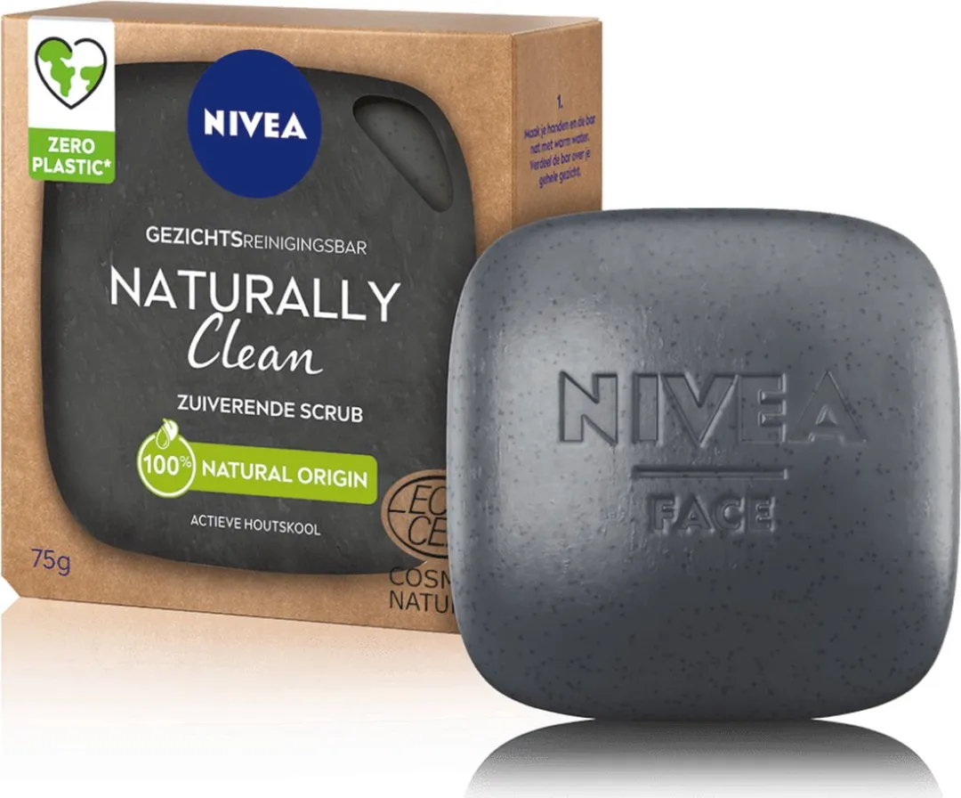 NIVEA Naturally Clean Gezichtsscrub 75ml - afbeelding 6 van 6
