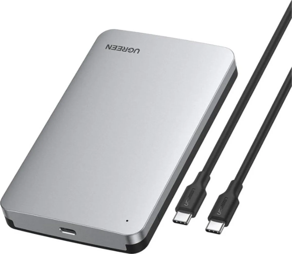 UGREEN 70499 USB-C Behuizing 2.5" SSD/HDD - Aluminium - afbeelding 6 van 6