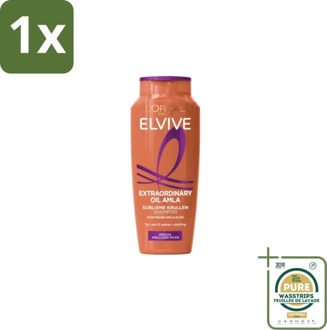 L'Oréal Elvive Extraordinary Oil Krulverzorging Shampoo 250ml