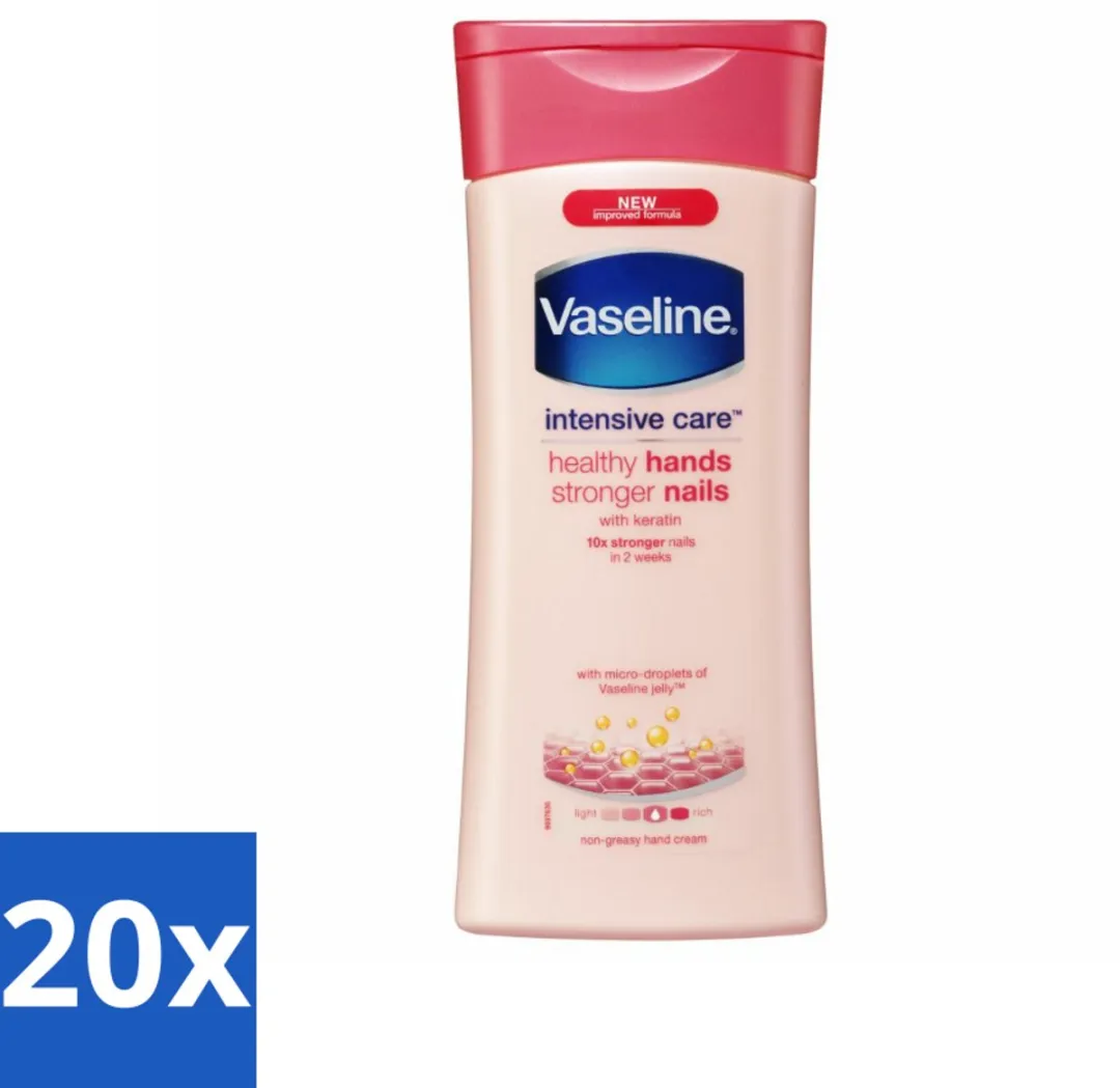 Vaseline Handcreme Healthy Hands & Stronger Nails 200ml