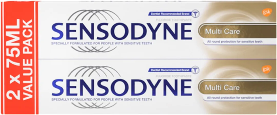 Sensodyne Multicare Tandpasta 2x75ml