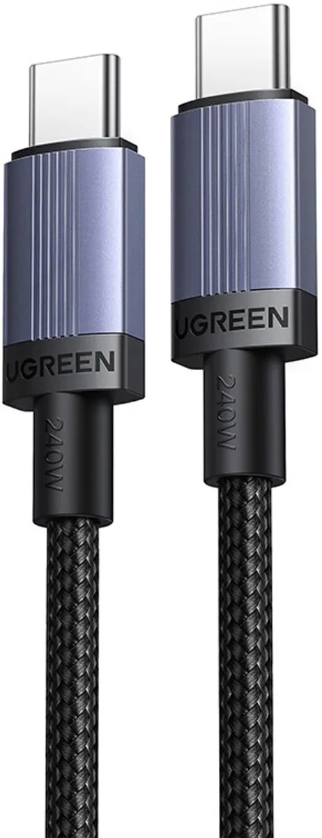UGREEN L528 USB-C Kabel 100W 0,5m - Grijs
