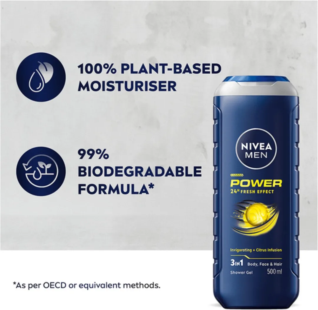 NIVEA Men Douchegel Power Refresh 250ml