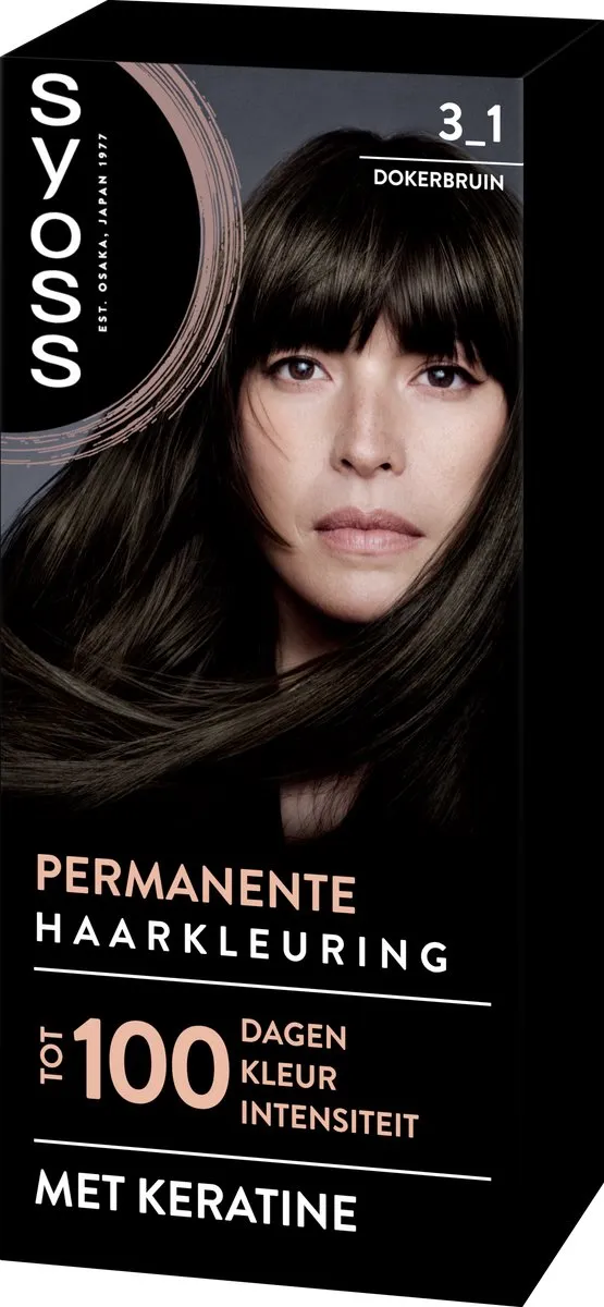 SYOSS Haarverf 3-1 Donkerbruin - 115ml