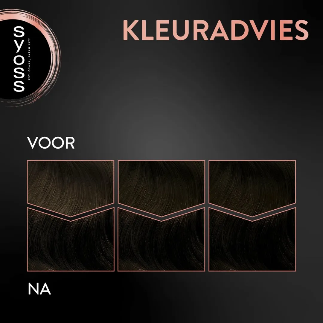 SYOSS Haarverf 3-1 Donkerbruin - 115ml