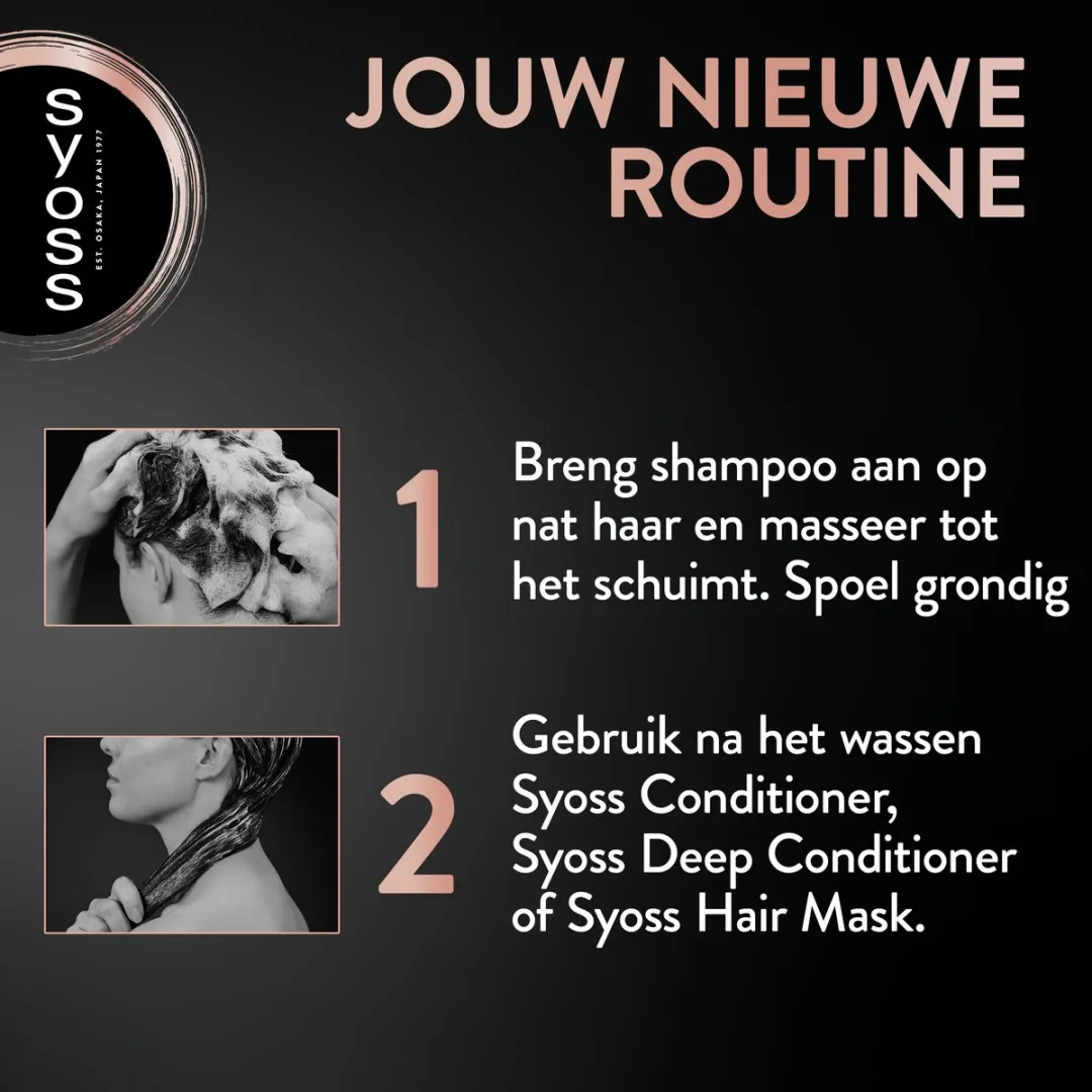 SYOSS Keratin Shampoo 6x440ml - Sterker haar