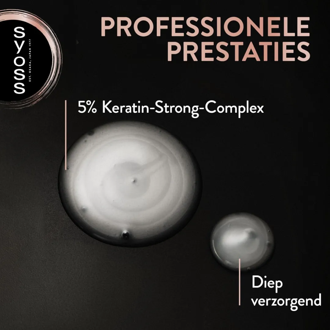 SYOSS Keratin Shampoo 6x440ml - Sterker haar