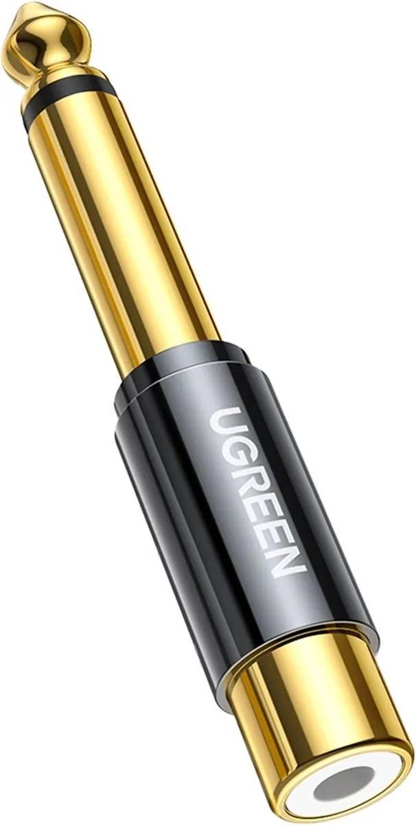 UGREEN 6,35mm Jack naar RCA Adapter