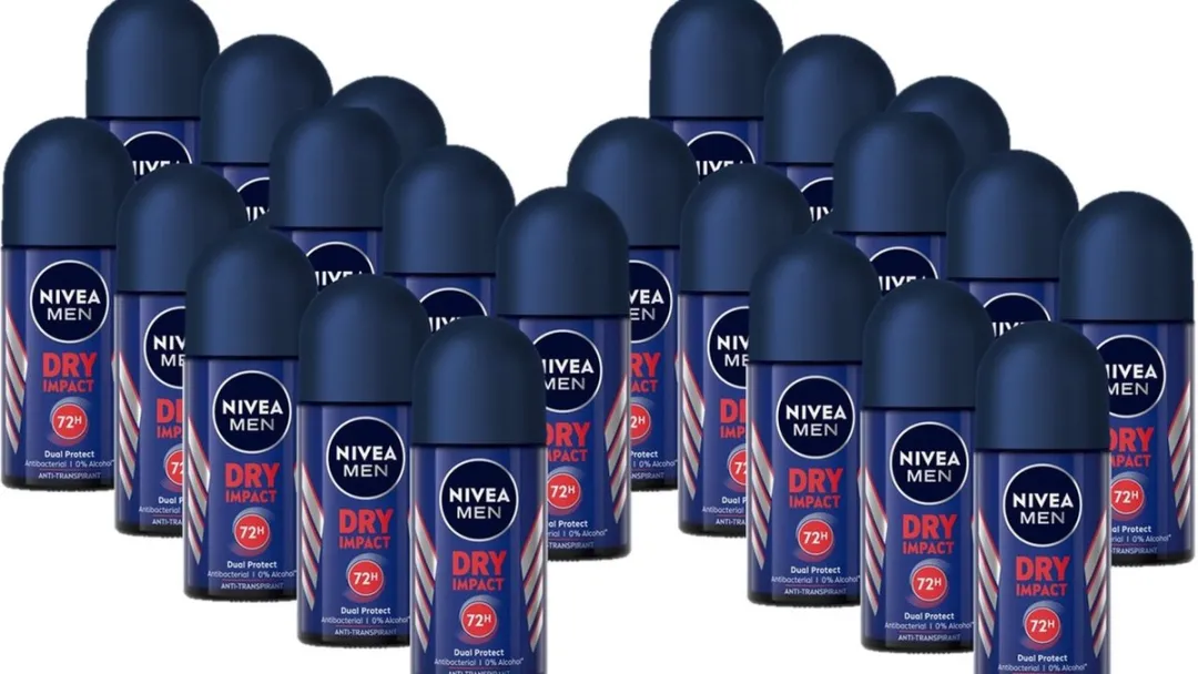 NIVEA Men Dry Impact Roll On Deo 50ml - 24 Stuks
