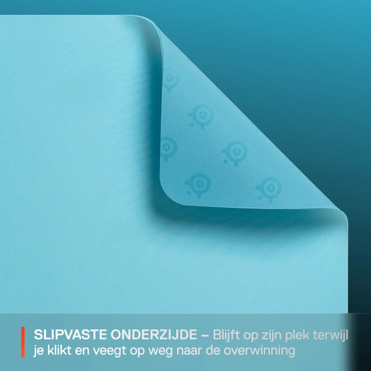 SteelSeries QcK Large Gaming Mousepad 490x420mm Aqua