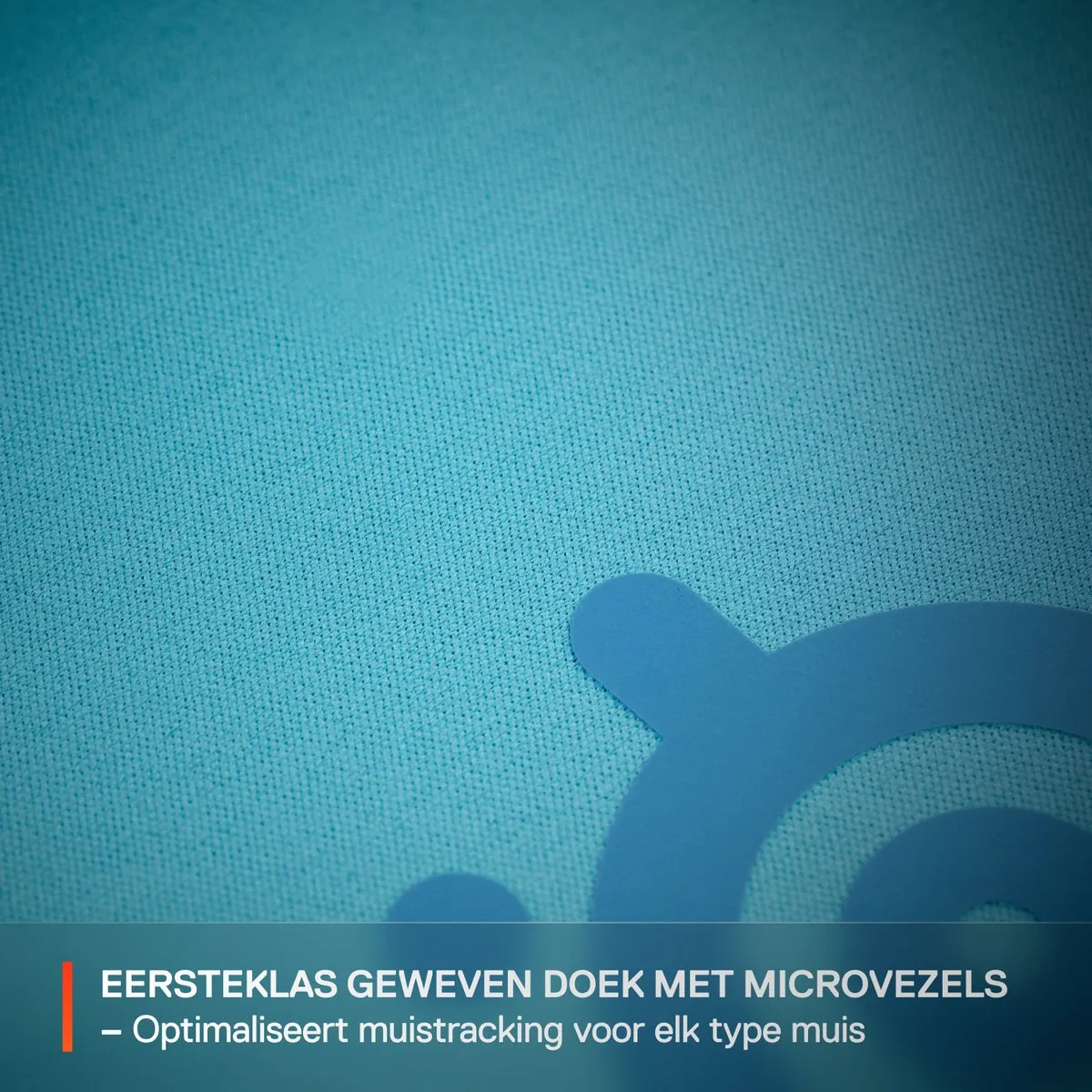 SteelSeries QcK Large Gaming Mousepad 490x420mm Aqua