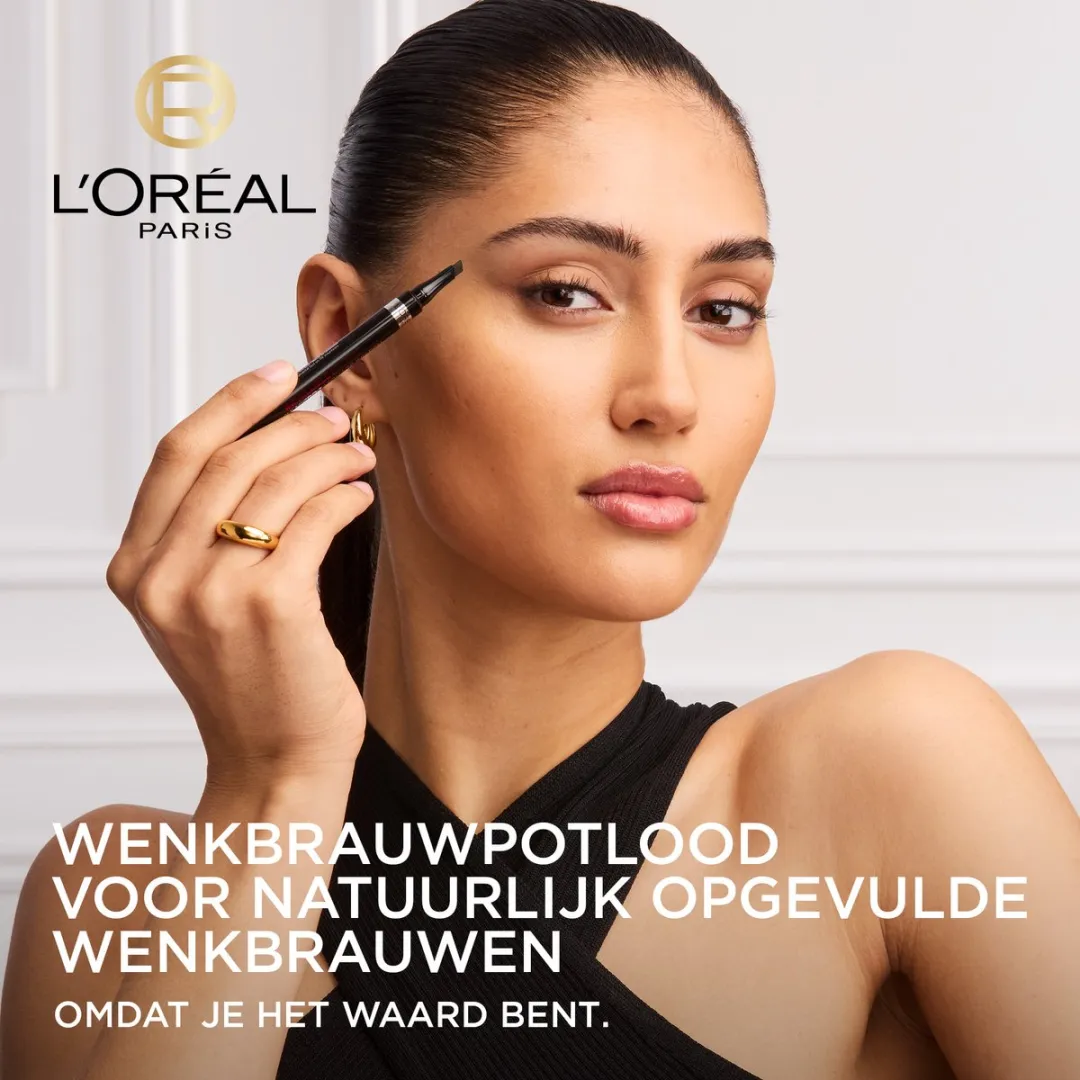 L'Oréal Paris 24H Brow Filling Triangular Pencil Light Brunette 1ml