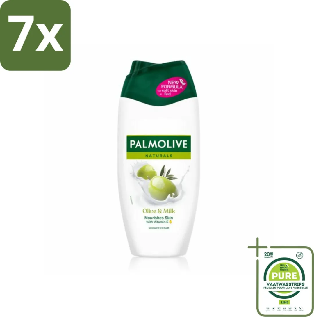 Palmolive Naturals Olijf & Melk Douchecrème 1750ml