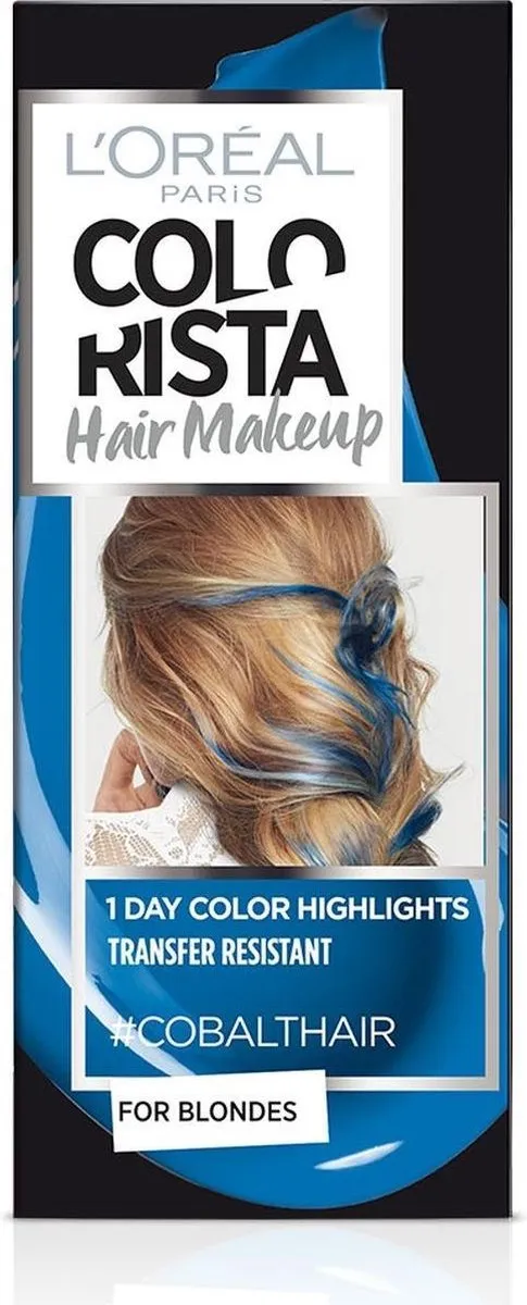 L'Oréal Paris Colorista Hair Make Up Blauw 30ml