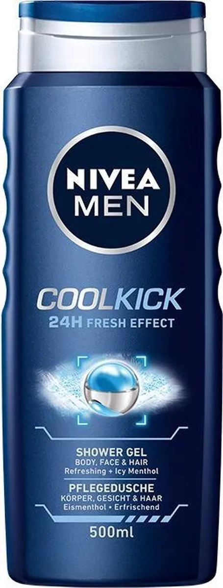 NIVEA Men Cool Kick Douchegel 500ml