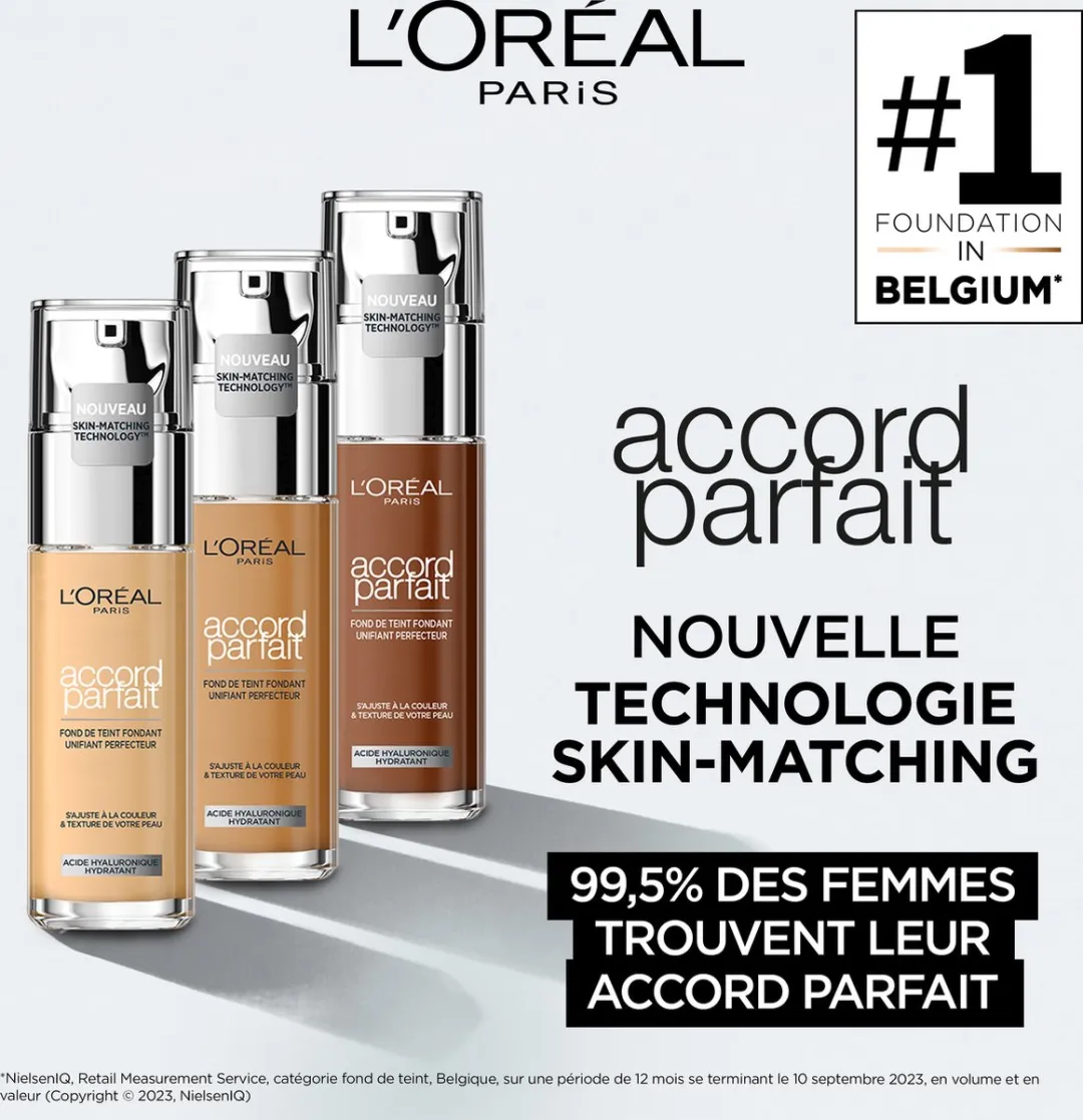 L'Oréal Paris Accord Parfait Foundation 5.5.R/C - 30ml