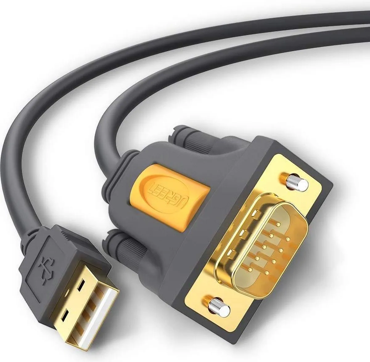 Ugreen USB 2.0 naar DB9 Adapterkabel 1m