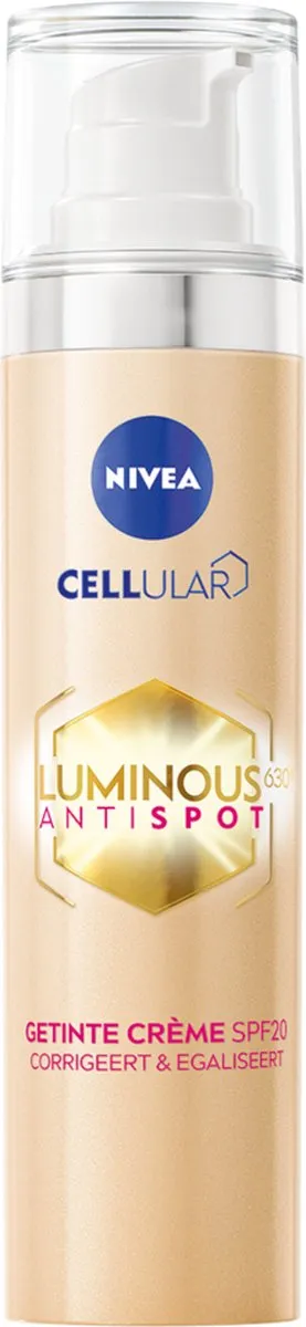 NIVEA Cellular Luminous630 Getinte Dagcrème SPF20 40ml