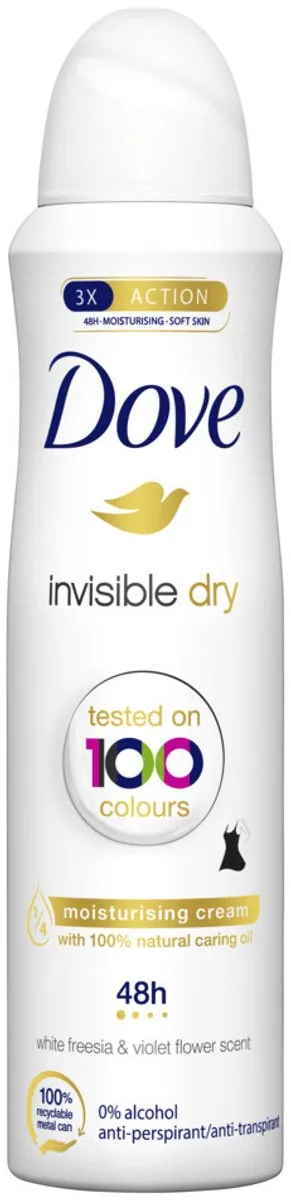 Dove Invisible Dry Anti-transpirant 150ml - 6 Stuks