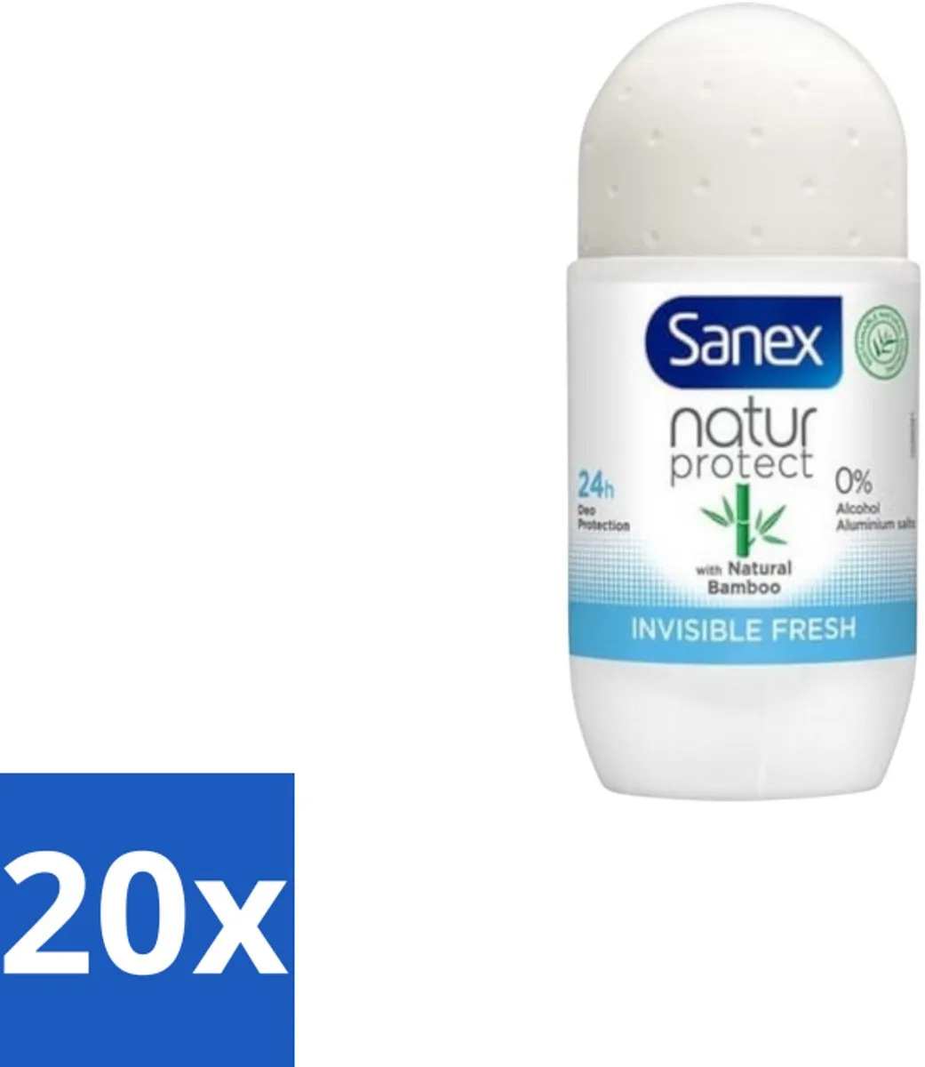 Sanex Deo Roll-on Bamboo Invisible Fresh 50ml
