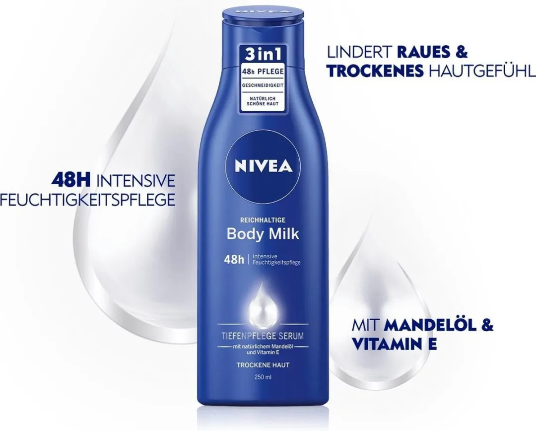 NIVEA Verzorgende Body Milk 250ml