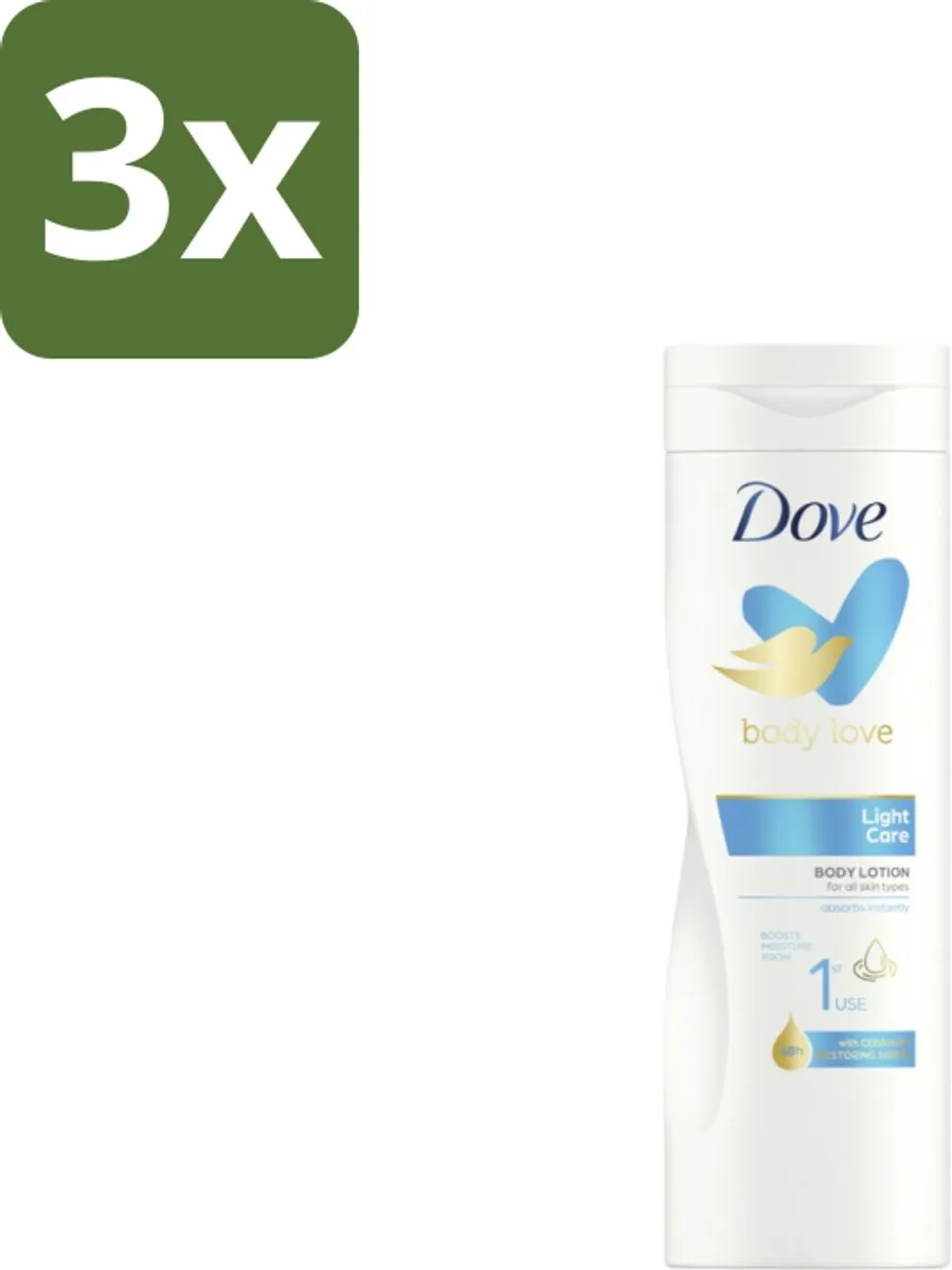 Dove Bodylotion Light Care 400ml