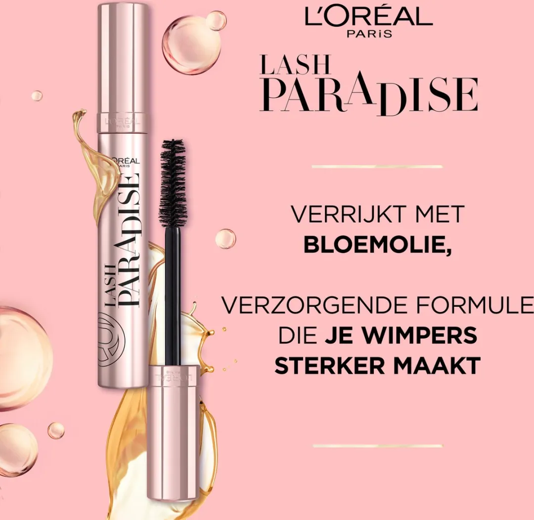 L'Oréal Paris Lash Paradise Mascara 01 Black - 6,4 ml