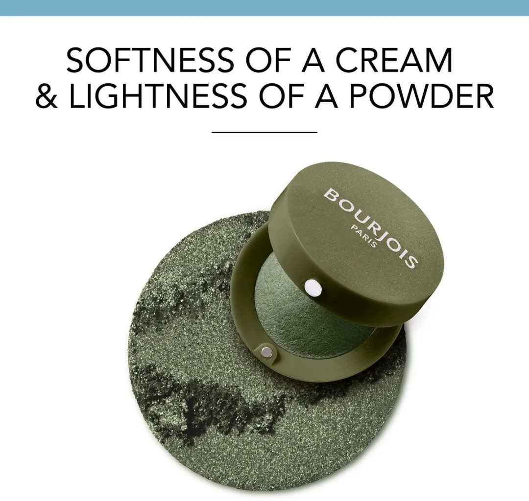 Bourjois Little Round Pot Eyes Mono 1.20g - 09 Golden Khaki