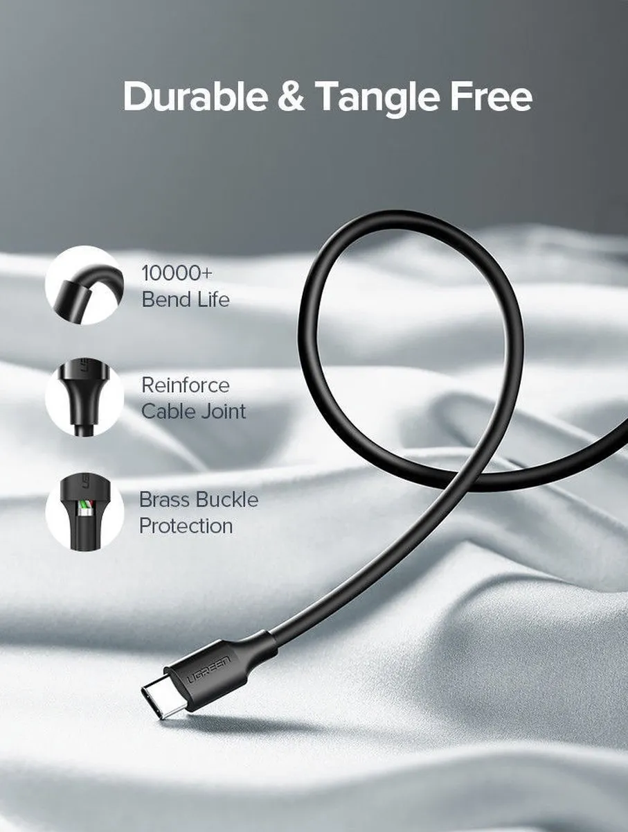 Ugreen USB Type-C Kabel 480 Mbps 1,5m - Zwart