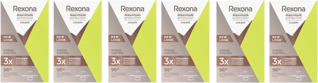 Rexona Cream Deodorant Maximum Protection Stress Control
