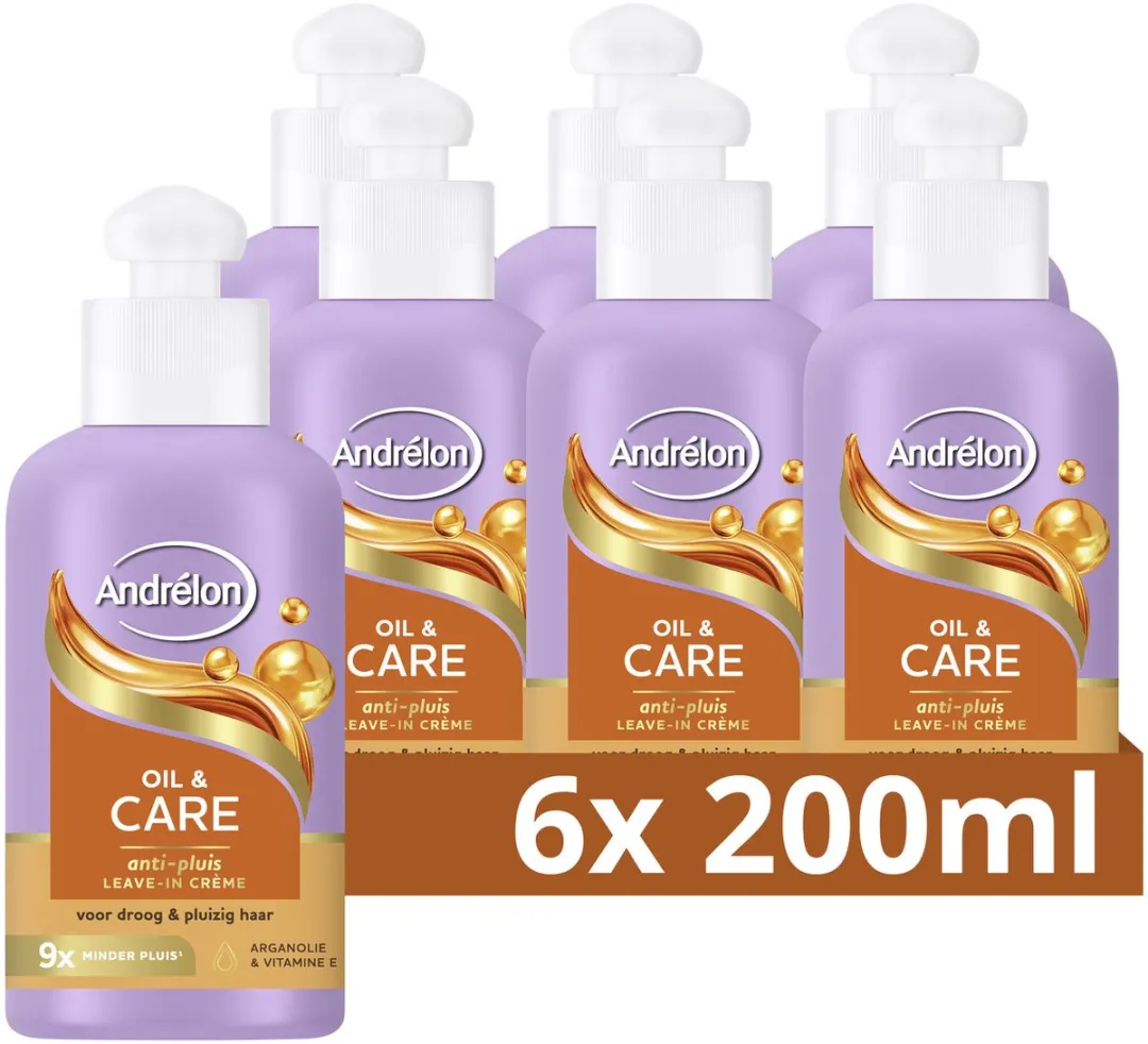 Andrélon Leave-in Haarcrème Oil & Care 200ml