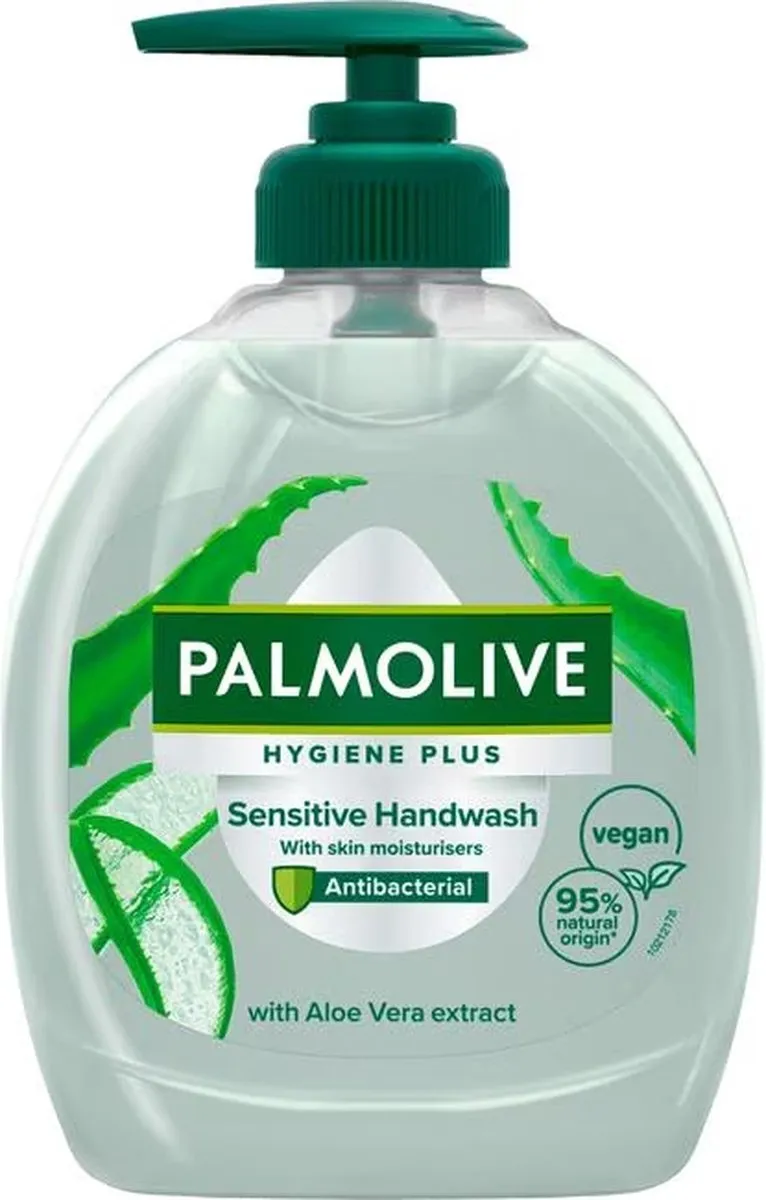 Palmolive Handzeep Plus Sensitive Aloe 6x300ml