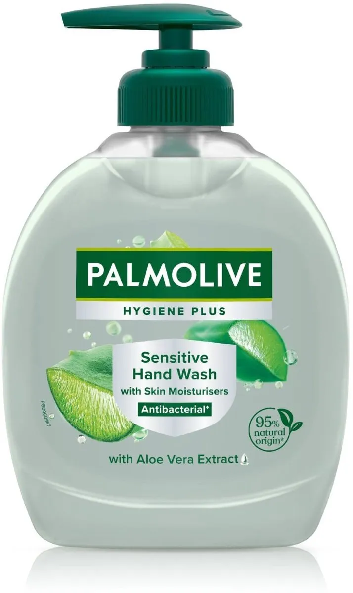 Palmolive Handzeep Plus Sensitive Aloe 6x300ml