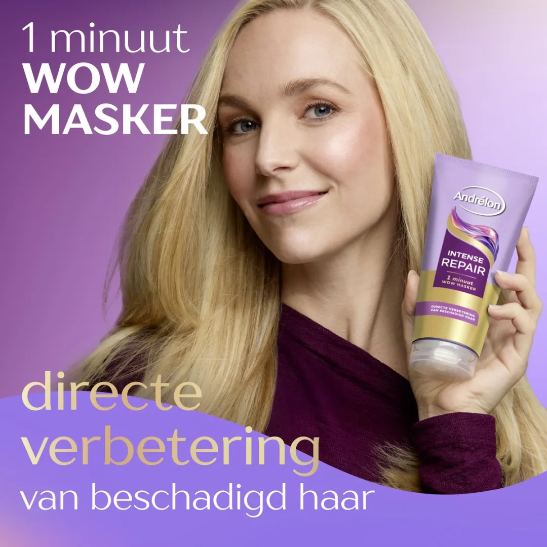 Andrélon WOW Haarmasker Intense Repair 180ml