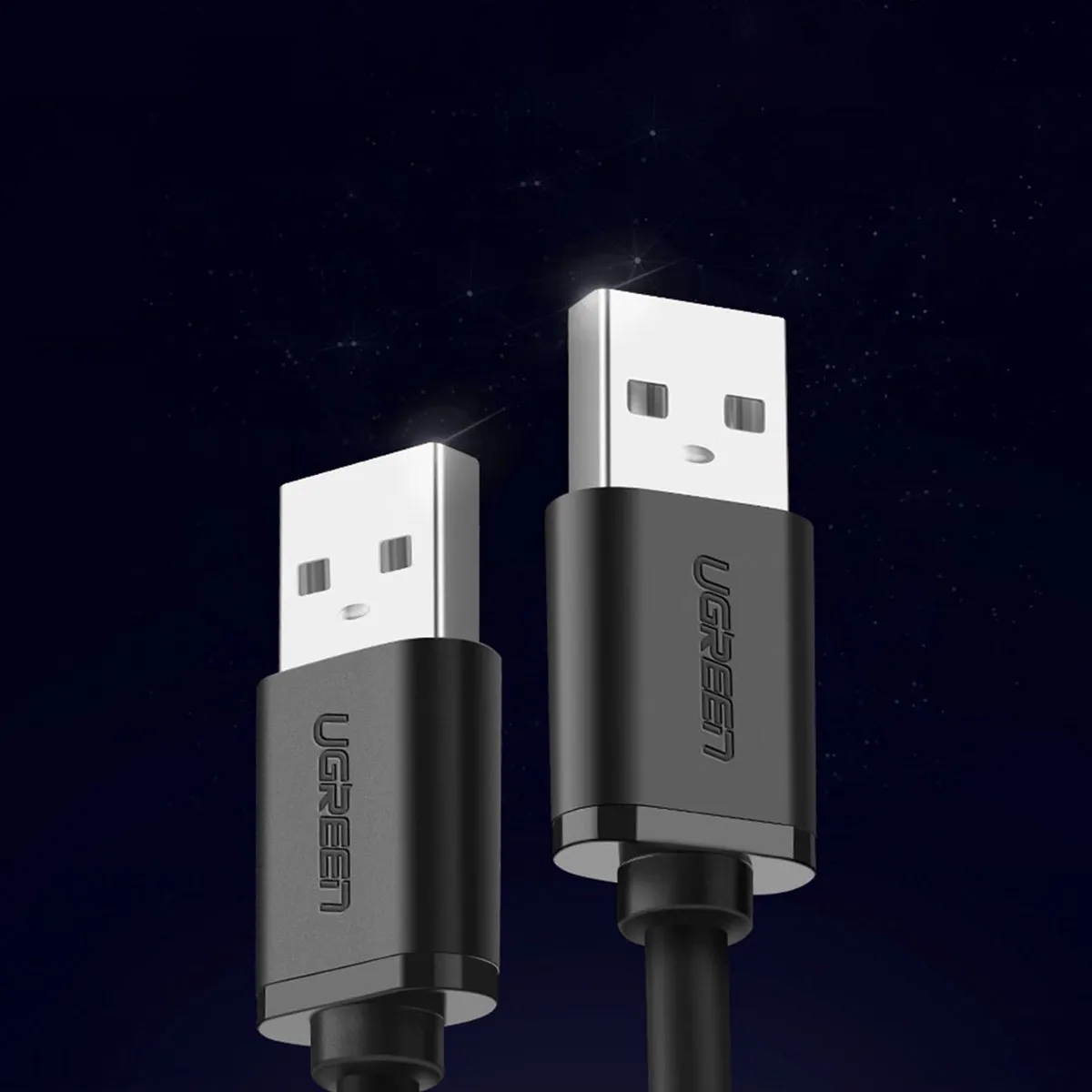 UGREEN USB 2.0 Kabel 1,5m - US102 - Zwart