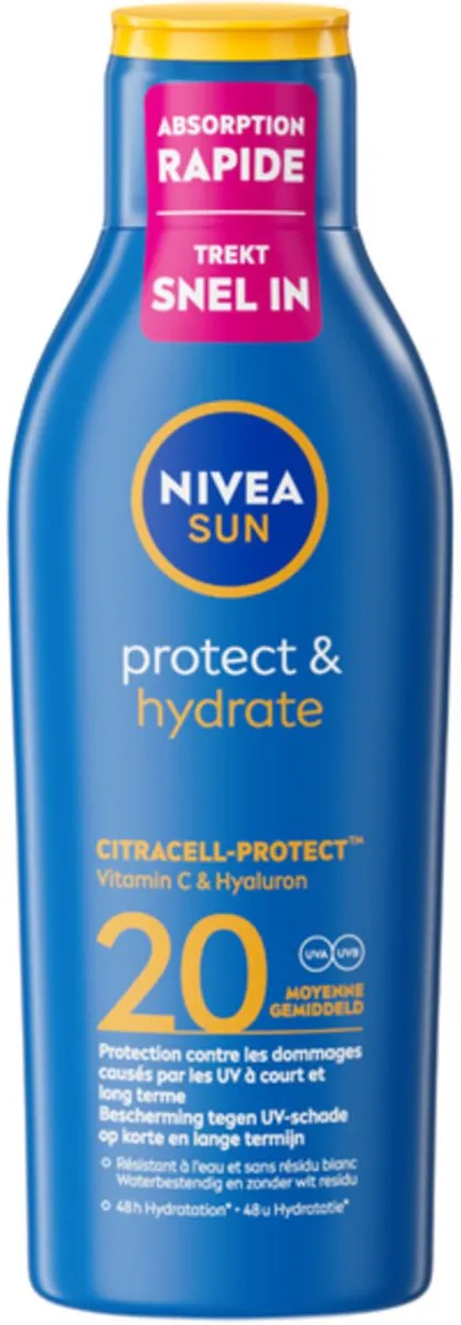 NIVEA Sun Protect & Hydrate Zonnemelk SPF 20