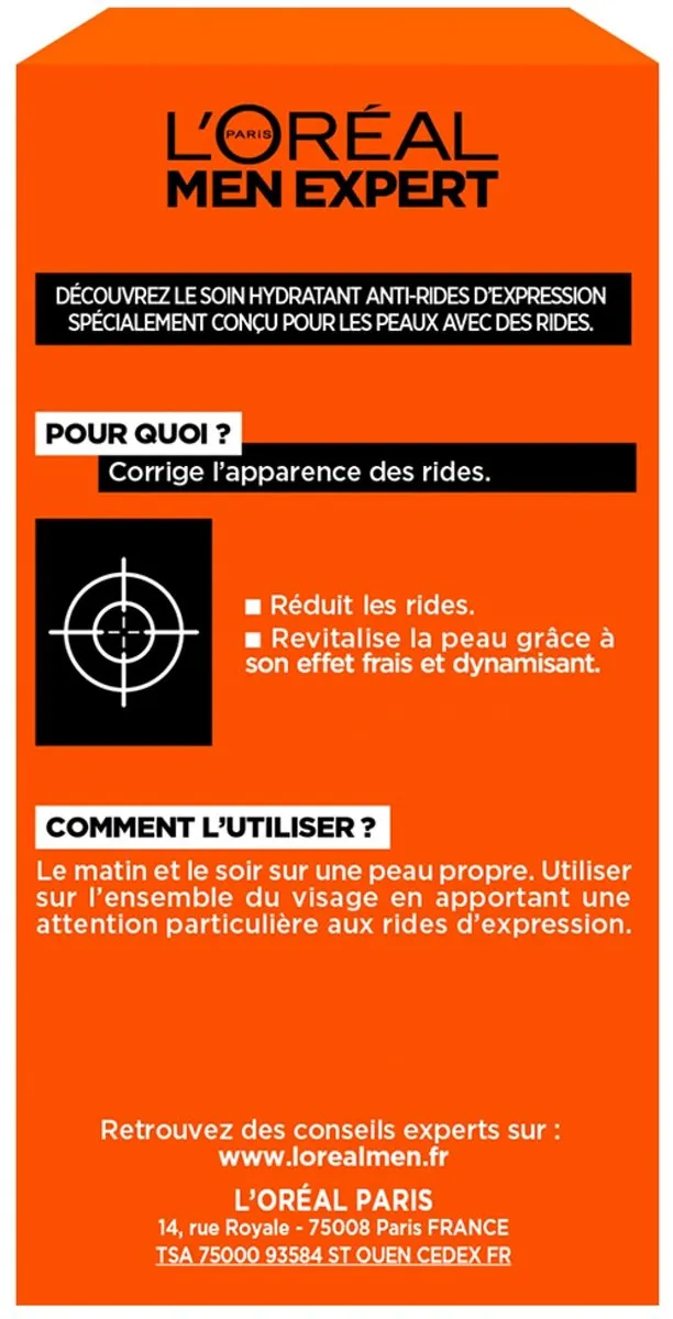 L'Oréal Paris Men Expert Anti-Rimpel Dagcrème 50ml
