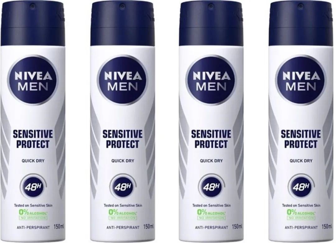 NIVEA MEN Sensitive Protect Deo Spray 0% Alcohol